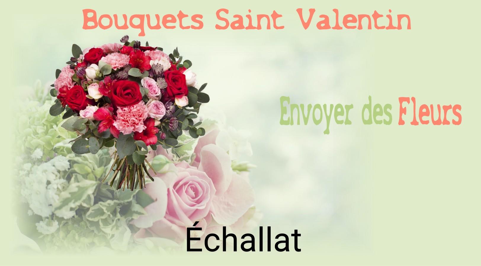 Roses de Saint-Valentin livrées à Échallat